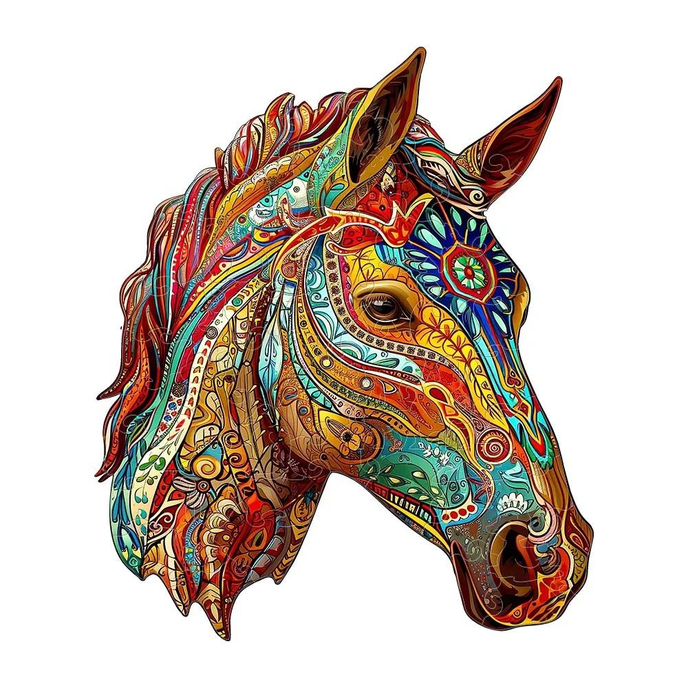 פאזל מעץ סוס האשירי למבוגרים וילדים